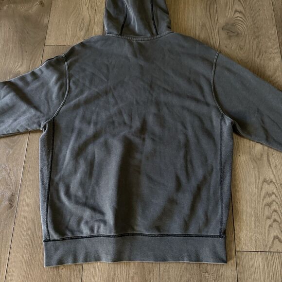Nike Sportswear Club French Terry Pullover Gray Medium Hoodie Sweatsuit - Picture 13 of 16